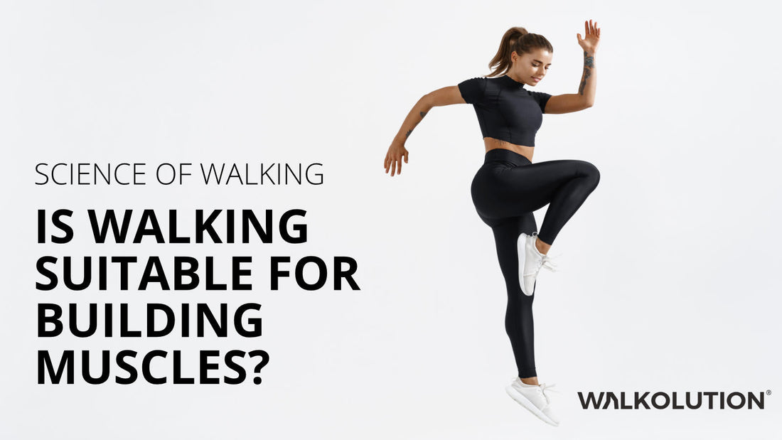 How walking trains the whole body