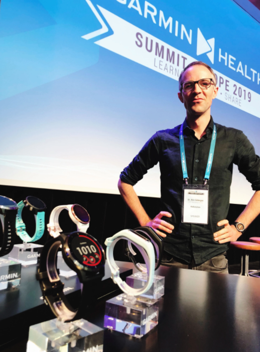 Walkolution exhibits at Garmin Health Summit Europe in Amsterdam