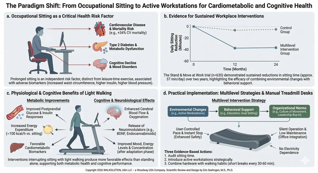 The New Science of Active Workstations: How Walking Desks Transform Brain, Heart, and Workplace Health