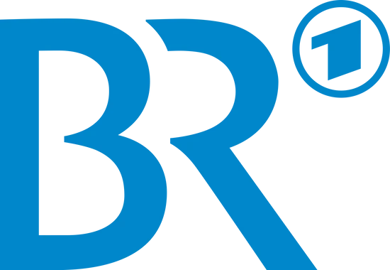 Blue BR letters on a light background, with a circled number 1 in the top right containing a stylized arrow or triangle.