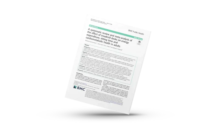 A tilted journal article with the title A systematic review and meta-analysis of the effect of breakfast intake on energy intake, underlying diet and cardiometabolic health in adults is displayed against a plain white background.